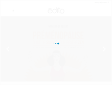 Tablet Screenshot of editionsedito.com